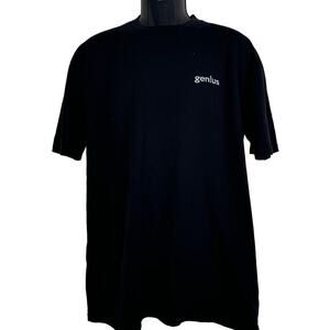 Genius‎ Black Mens Tee Size XL
